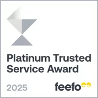 Feefo Platinum Trusted Service Award 2024